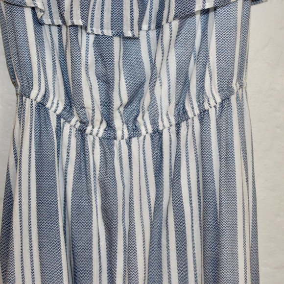 NWT Grace Elements Macy cotton midi ruffled dress - Picture 4 of 9